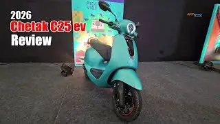 Chetak C25 EV – Full Walkaround & All Hidden Features Revealed! I In Telugu