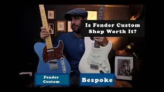 Is Fender Custom Shop Worth It? Fender Custom &lsquo;52 Telecaster vs customised 1989 Fender Stratocaster