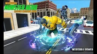 Incredible Monster Superhero Crime City | Monster Hero City Battle - Android GamePlay