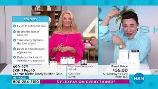 SKINN Pep40 Creme Riche Body Butter Duo