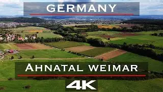 Germany 4K drone Video &ndash; Ahnatal Weimar