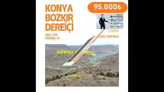 Satılık Araziler Arsa Tarla Bah&ccedil;e Daire Tarım Yatırım T&uuml;rkiye Konya Sel&ccedil;uklu, Meram, Karatay, Ak&ouml;ren