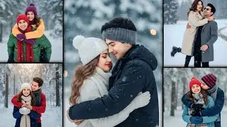 Winter Couple Al Photo Editing Full Tutorial |Gemini Al Viral Editing Trick | Trending Photo Editing