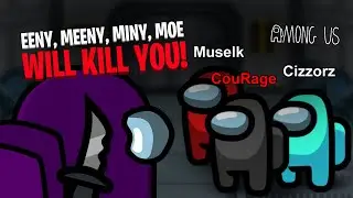 Connor SNIPES Cizzorz and Muselk THROWS a game on Among Us...