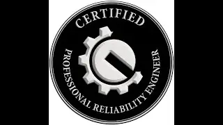 Certified Professional Reliability Engineer (CPRE) course and certification process