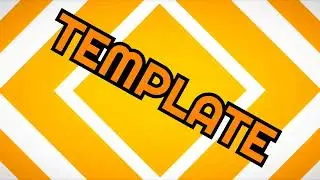 2D Simple Orange Intro Template
