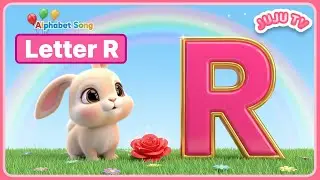 🎵 Alphabet Song for Kids✏️Learn Letter R🔤ABC Song 🐰Rabbit 🌧️Rain🌈Rainbow🌹Rose 🛣️Road