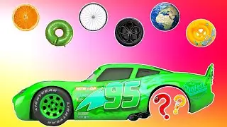 CORRECTLY GUESS THE WHEELS OF THE LIGHTNING MCQUEEN🧩LIGHTNING MCQUEEN🚗💖