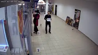 IP видеокамера Hikvision  Разрешение 2 mp  Пример записи