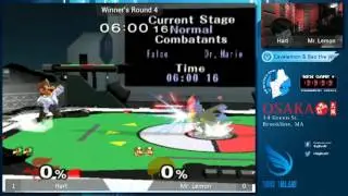 New Game+ XXV - Hart (Falco) vs Mr Lemon (Doc) - SSBM WR4