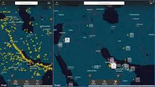 Live Flight Radar | Real-Time Air Traffic | Live | IRAN