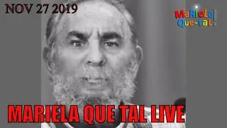 MARIELA QUE TAL LIVE MIERCOLES 27 DE NOVIEMBRE 2019