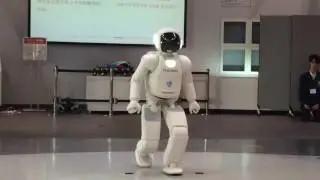 ASIMO robot, Miraikan, Tokyo 20.05.2015