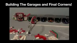 Lego Track Pt. 3 Building The Garages!