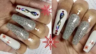 DIP POWDER NAILS AT HOME USING FULL COVER NAIL TIPS| EASY DIP POWDER NAILS TUTORIAL|GERSHION DIP KIT