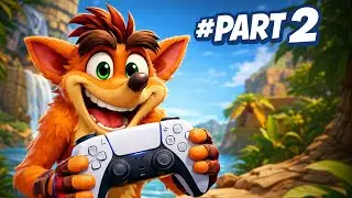Crash gameplay The Story Continues🎮👽👀
