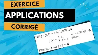 composition d'applications | exercice corrig&eacute; | MPSI, Maths SUP , SMIA