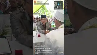 Prosesi akad nikah M Tofik bin Dadang Sujana