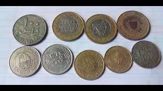 KINGDOM OF BAHRAIN coins #money #coins #bahrain ❤️💜️
