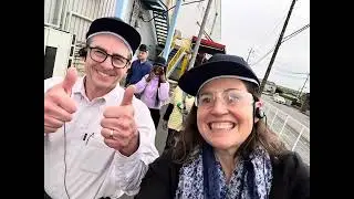 Day 5 - Japan Study Tour - May 2024 Katie Anderson, Tim Wolput, Isao Yoshino and the entire group