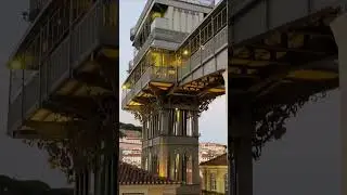 Santa Justa Lift Lisbon. #lisbon #lift #touristattraction