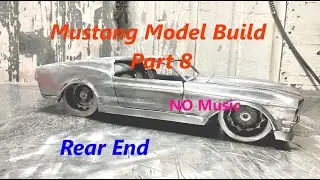 How I made the Mustang Fastback model. Rear end. Without Music