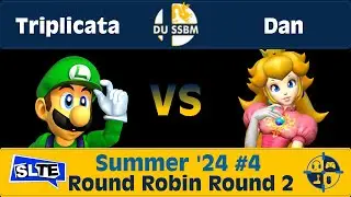 Drexel Melee Summer '24 #4: Triplicata (Luigi) Vs. Dan (Peach) - RR Round 2