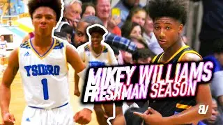 Mikey Williams FULL FRESHMAN YEAR HIGHLIGHTS: ALL DUNKS, 3'S FROM CLOSE TO FAR, BLOCKS & MORE!