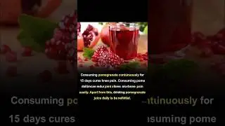 Cure Knee Pain in 15 Days! 🍎🥤 Magical Fruit!