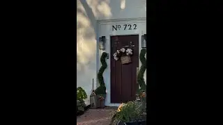 Check out this gorgeous front door refresh 😍
