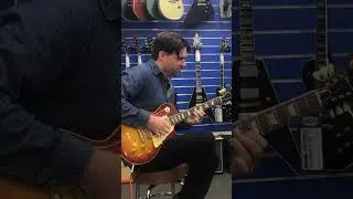 $15,000 Gibson R9 Les Paul Guitar  (Blues guitar jam) #rockshop #notsponsored
