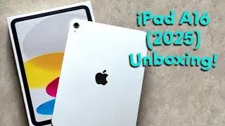 Unboxing the 2025 Apple iPad A16/11th Generation!