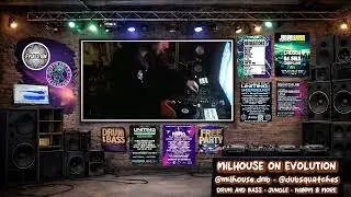 JUNGLE, NEURO & JUMP UP - MILHOUSE ON EVOLUTION RADIO - LIVE DJ MIX - 12/01/26