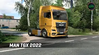 MAN TGX 2022 (ombelis) - ОБЗОР МОДА ДЛЯ #ETS2 1.45