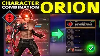 Orion best character combination 2024 | Best character combination in free fire