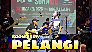 BOOM CREW - PELANGI ( Boomerang Cover ) || New Year RIG EskeVaganza 2026 Live Cafe Suka Ngopi