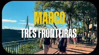 Marco das Três Fronteiras do Brasil 🇧🇷                        #vlog5
