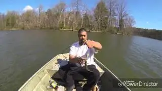 Opening day loch raven reservoir fishing largemouth bass and chain pickerel