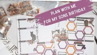 Plan With Me A Spooky Spread For My Sons Birthday!!!!! | parenting layout