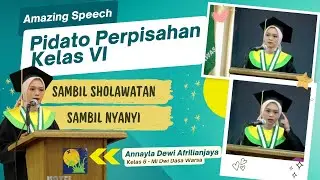 Pidato Perpisahan Sekolah Kelas 6 MI Dwi Dasa Warsa 2024 || Teks Pidato Terbaik