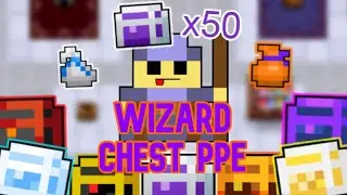 Wizard Chest PPE #1 - 50 Epic Chests! | Jx RotMG
