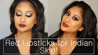 Best Red Lipsticks for Indian, Asian, Pakistani, Tan Skin! | Makeup By Megha