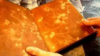 Handcrafted Leather Book with Parchment Paper