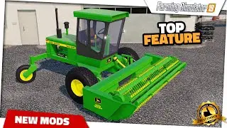 FS19 | John Deere 2280 Windrower (+John Deere 300 Twin Knife)