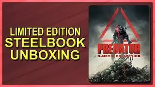 Predator: 3-Movie Collection Limited Edition Blu-ray SteelBook Unboxing
