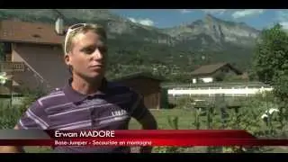 TV 8 Mont Blanc Sujet wingsuit