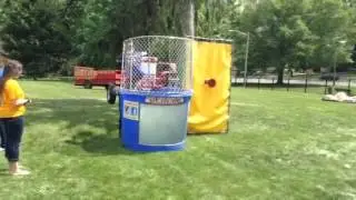 Dunk Tank Rental NJ - Dunk Tank at party in New Jersey