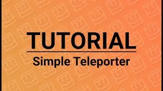 How To Make A Simple Teleporter In Rec Room With CV2!
