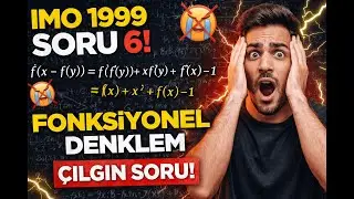 27 Yıllık Matematik Olimpiyat Sorusu Böyle Çözülür! (IMO 1999 - Soru 6)