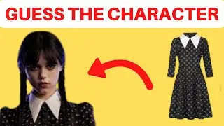 Guess The Wednesday Characters | Guess the Wednesday Character by the Emojis | Wednesday Quiz| quiz